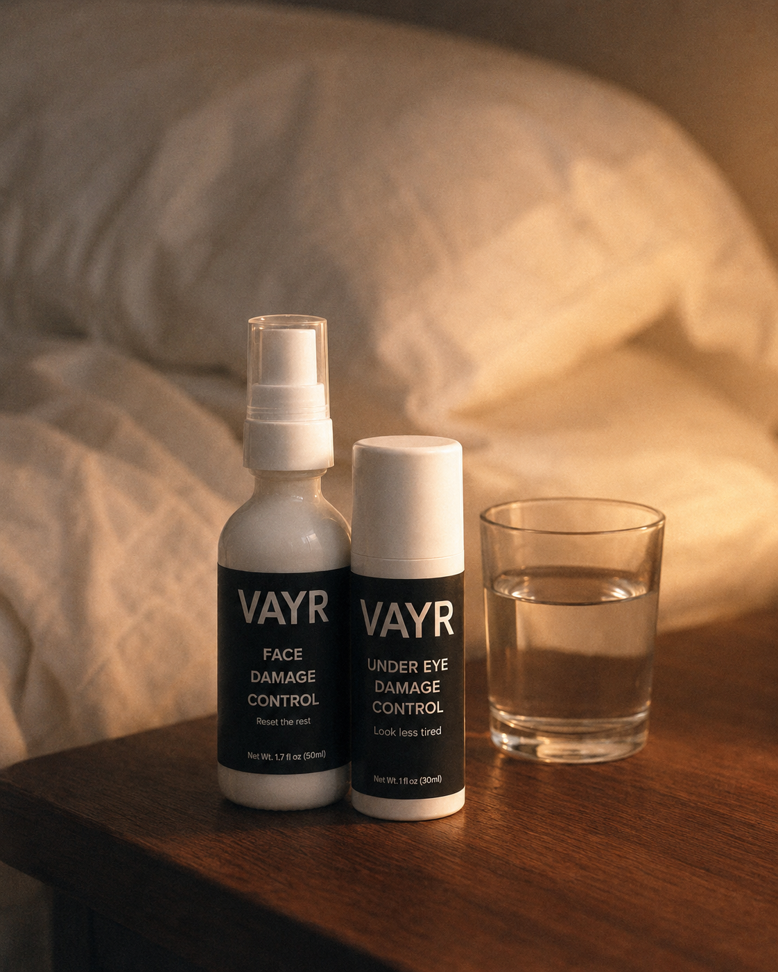 The Complete Damage Control system — both bottles